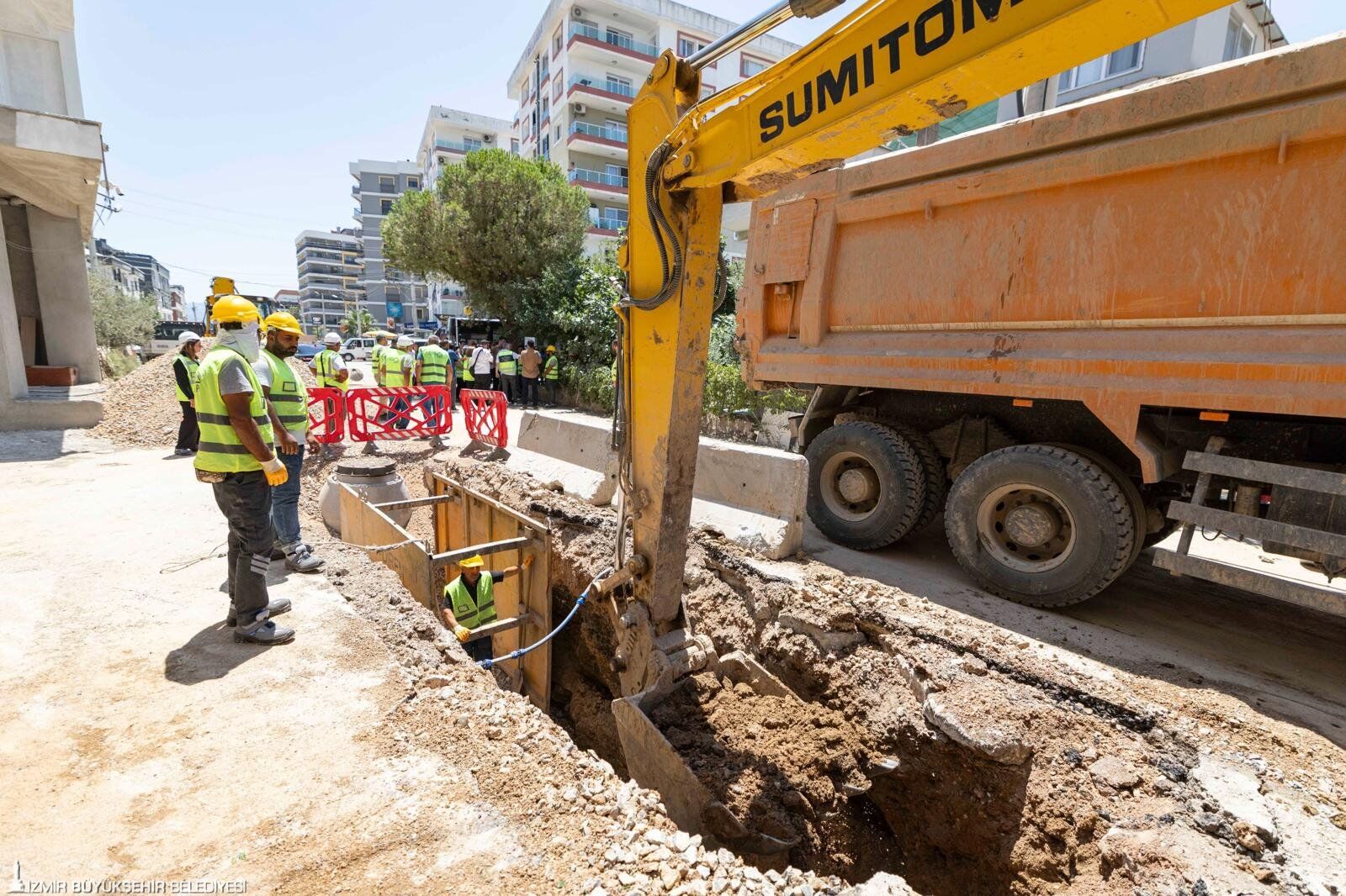 Çiğli'de 350 Milyon Liralık Altyapı Yatırımında Sona Doğru (4)