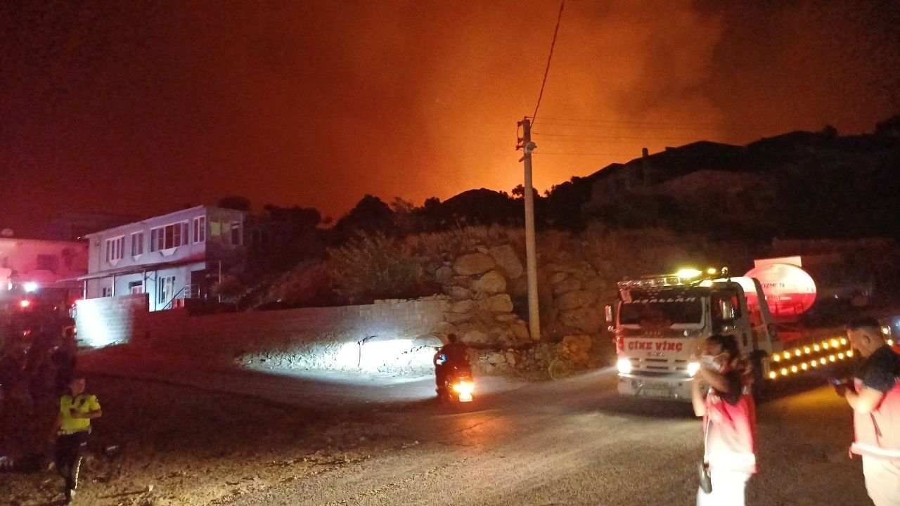 Çine Yangını Gece