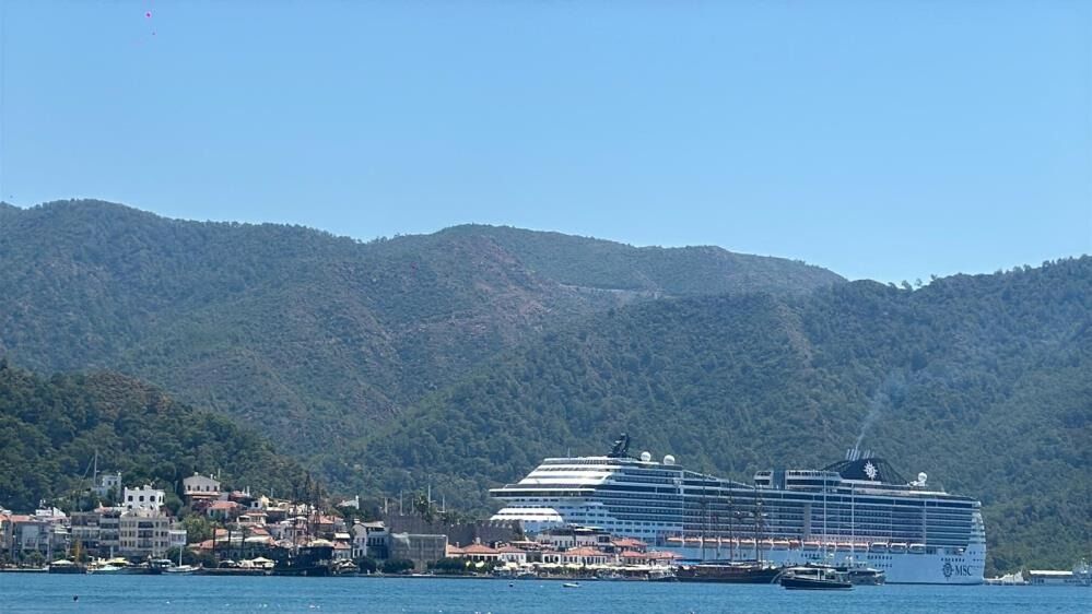 Denizden Turist Akını Marmaris'te Kruvaziyer Bereketi Yaşanıyor 11