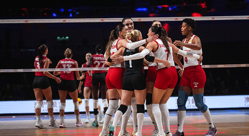 Filenin Sultanları yarı finalde: A Milli Kadın Voleybol takımımız yarı finalde kiminle eşleşti?
