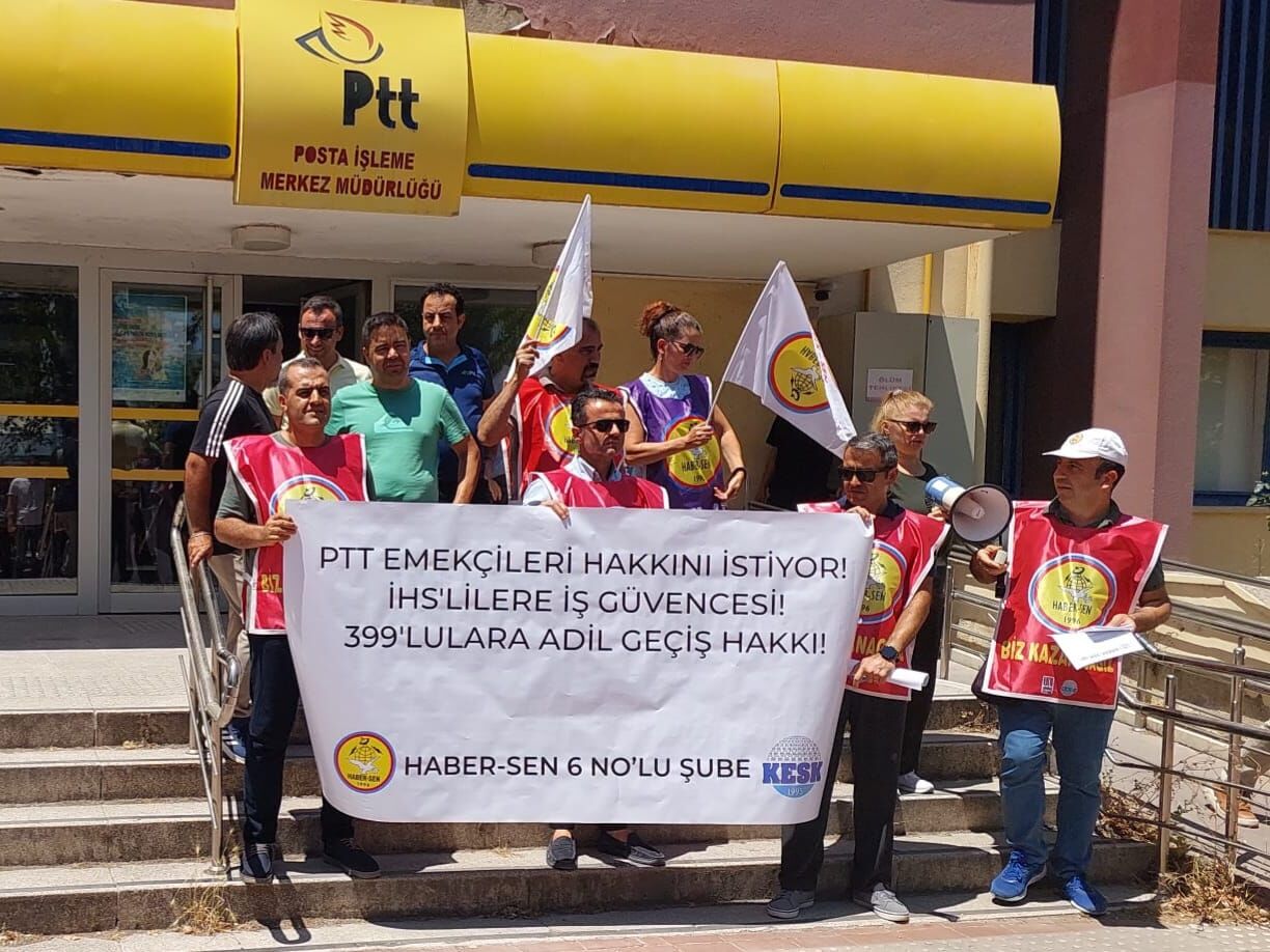 Haber Sen'den Ptt Çalışanları Için Hak Kaybına Izin Vermeyeceğiz (3)