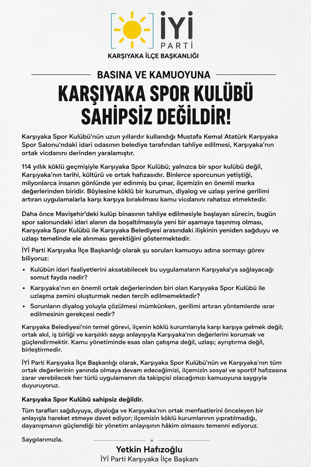 Iyi Parti Ksk