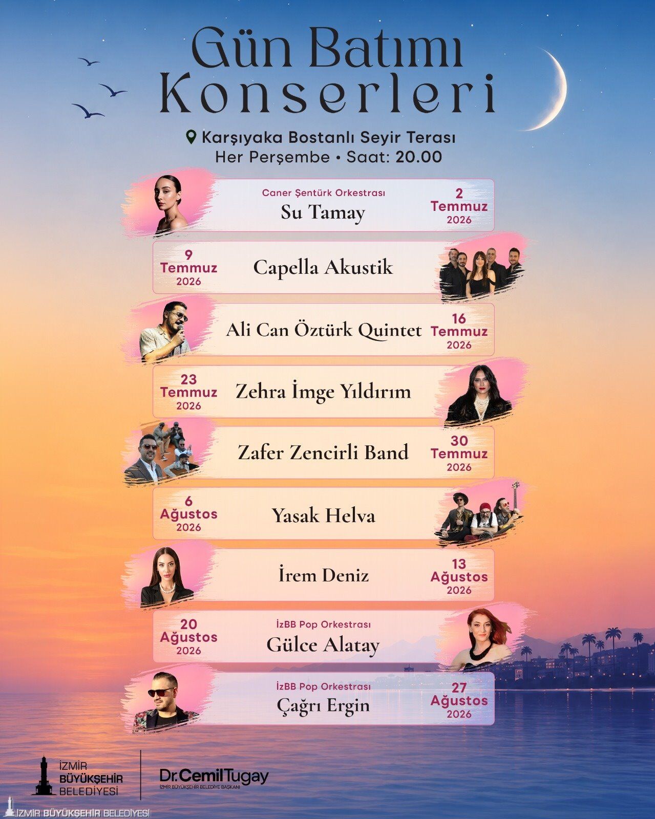 İzmir'de Gün Batımı Konserleri Başlıyor! (3)