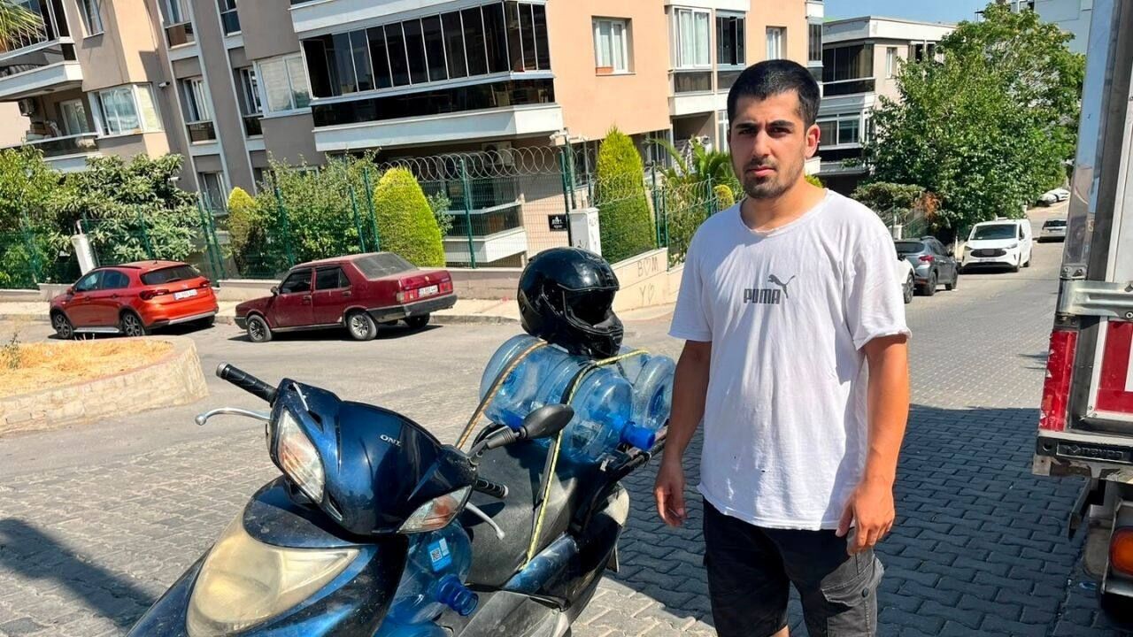 Izmirde Motosikletli Darp Edildi