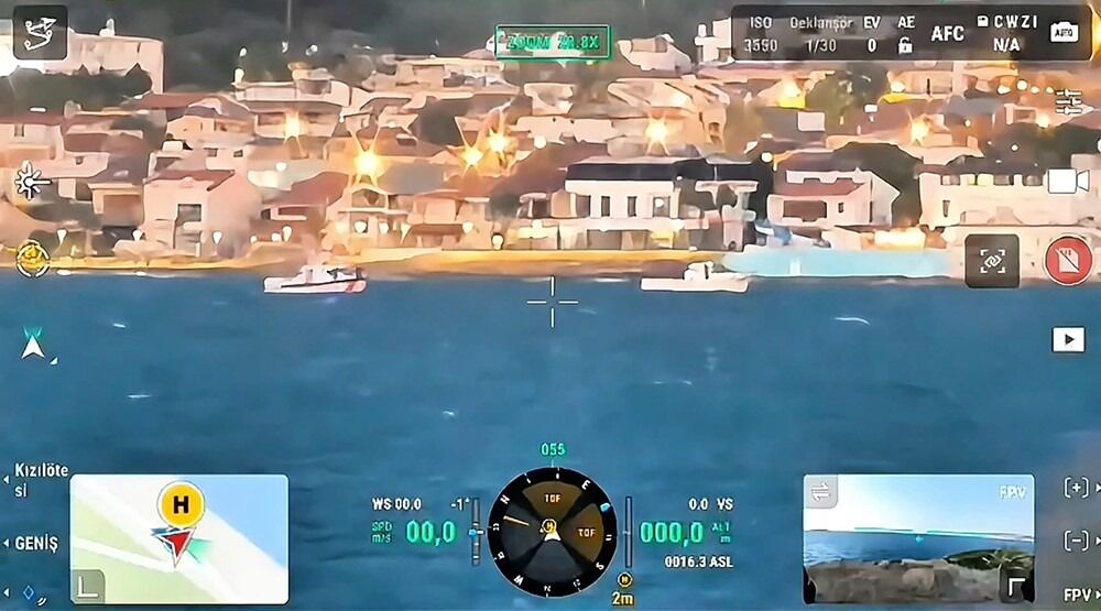 İzmir'de Yasa Dışı Trol Avcılığına Dron'lu Suçüstü 111