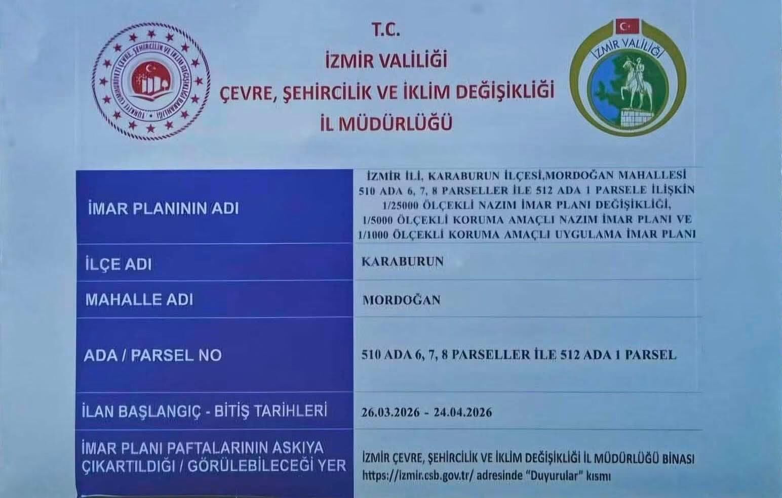 Karaburun’da “Özel Proje Planı” Yargıya Taşındı (2)