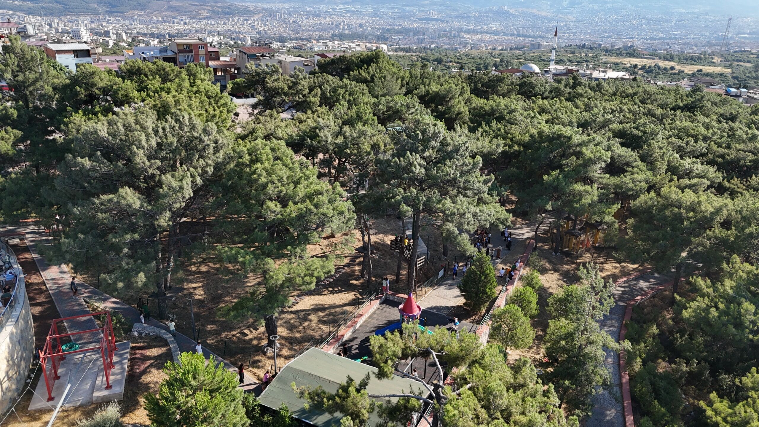 Konak'ta Macera Parkı Yaz Sezonuna Kapılarını Açtı! (4)