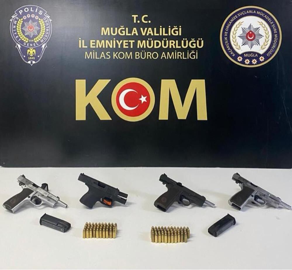 Muğla Merkezli Silah Operasyonu 222