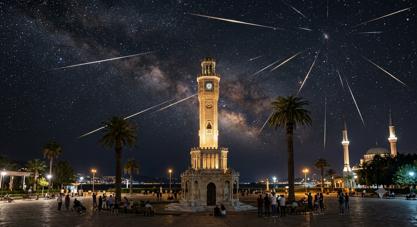 Perseid Meteor Yağmuru İzmir'den Nereden Izlenir