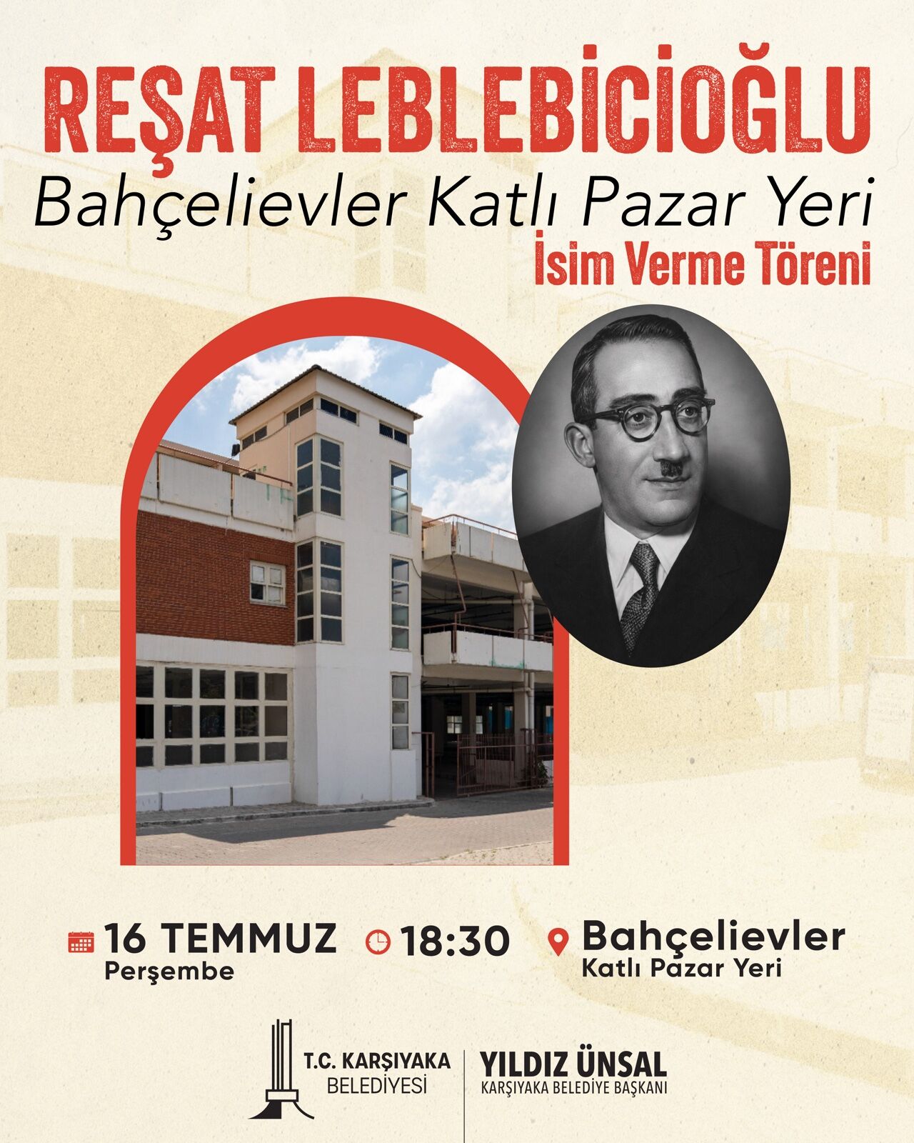 Reşat Leblebicioğlu’nun Adı Karşıyaka’da Yaşayacak (1)
