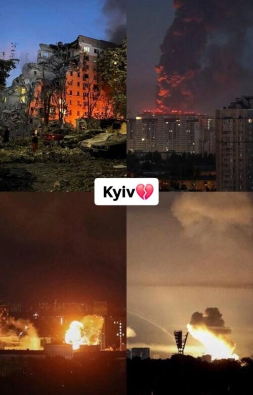 Rusya’dan Kiev'e Gece Boyu Saldırı! Çok Sayıda Ölü Var (2)
