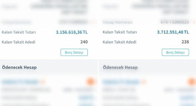 Toki̇ Ödeme Ekranı Gündem Oldu! Borç Iki Taksite Rağmen Yükseldi (1)