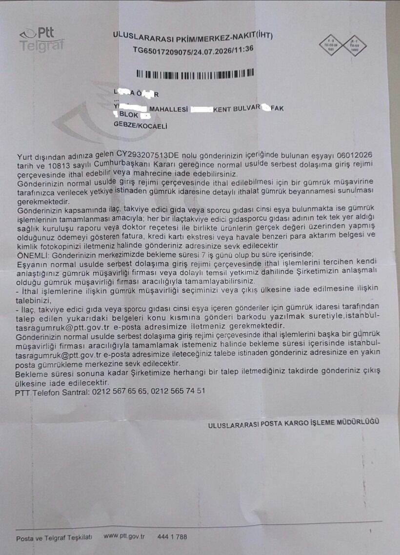 Türk Vatandaşın Düğün Davetiyesi Gümrüğe Takıldı