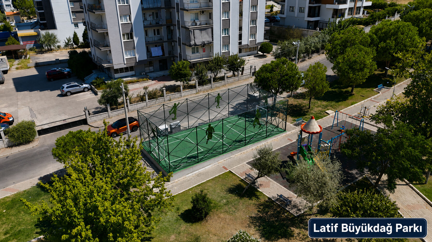 5 Farklı Mahalleye 5 Yeni Mini Futbol Sahası! (5)