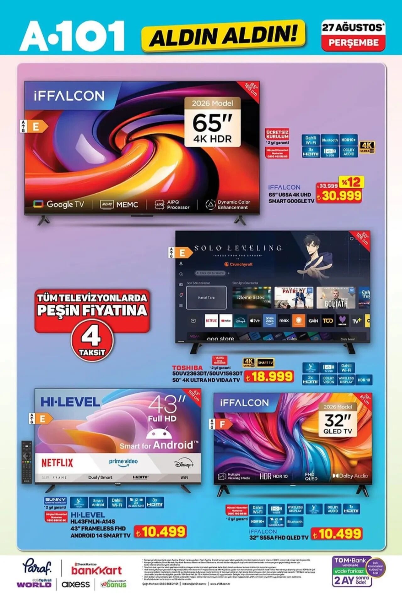 A101 27 28 Ağustos 2026 Aktüel Kataloğu 4