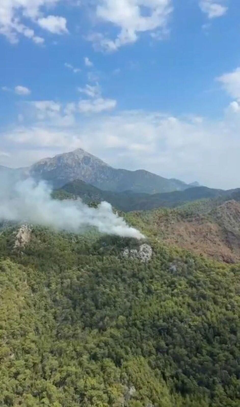 Antalya Kemer’de Orman Yangını! (2)