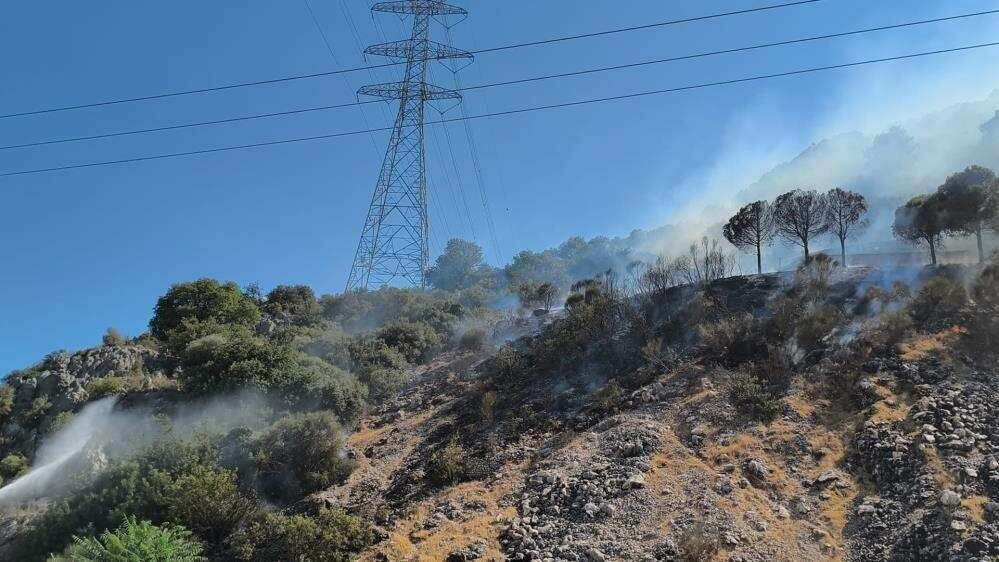 Antalya'da Iki Farklı Noktada Orman Yangını! Havadan Ve Karadan Müdahale Sürüyor (2)