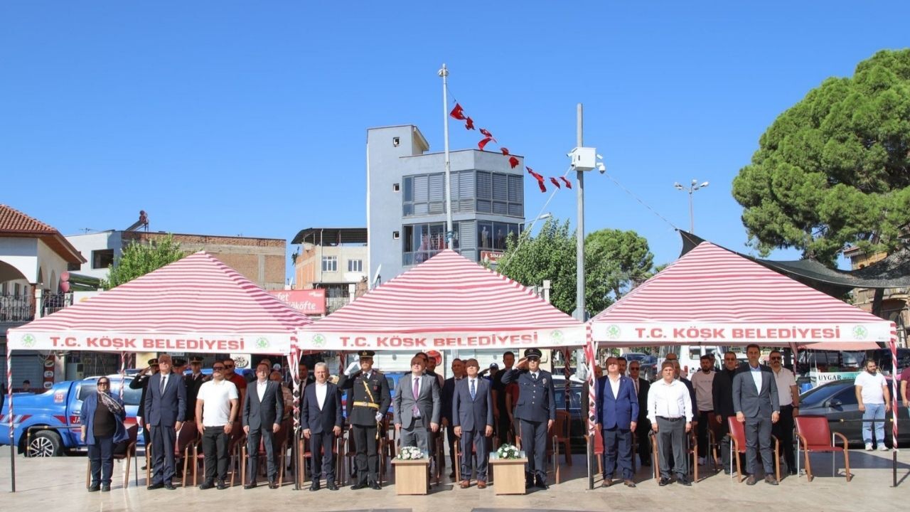 Aydın Köşk'te 30 Ağustos Zafer Bayramı Coşkusu