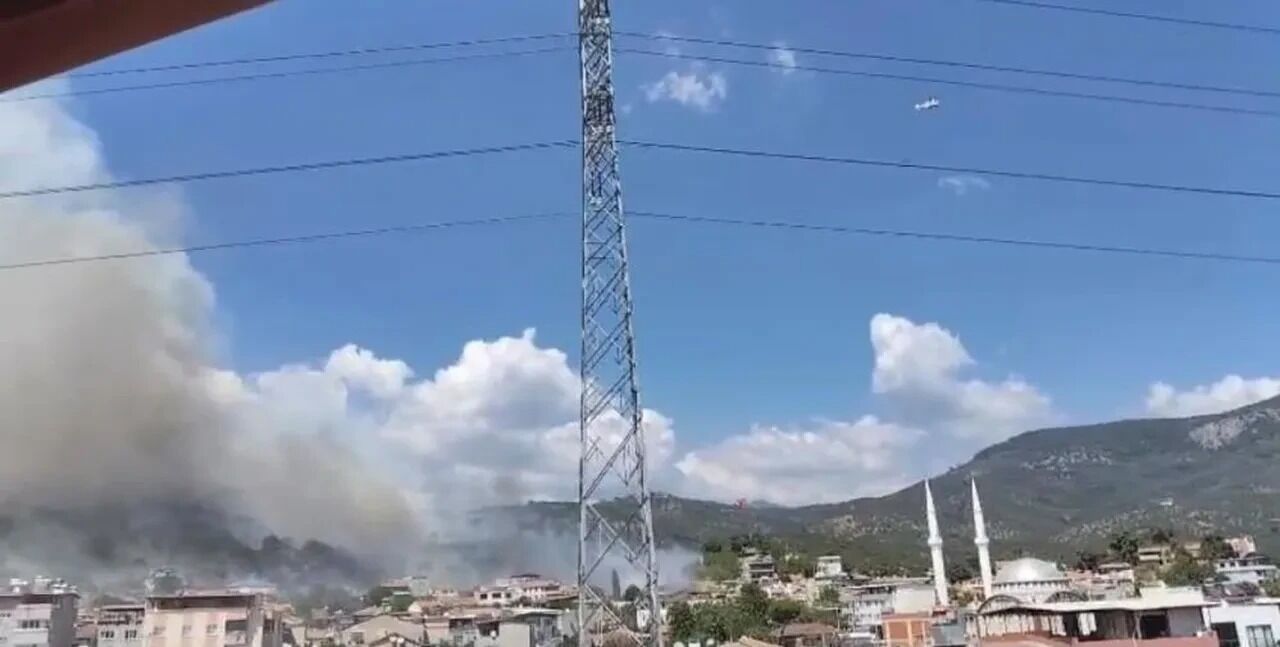 Balıkesir Edremit'te Orman Yangını