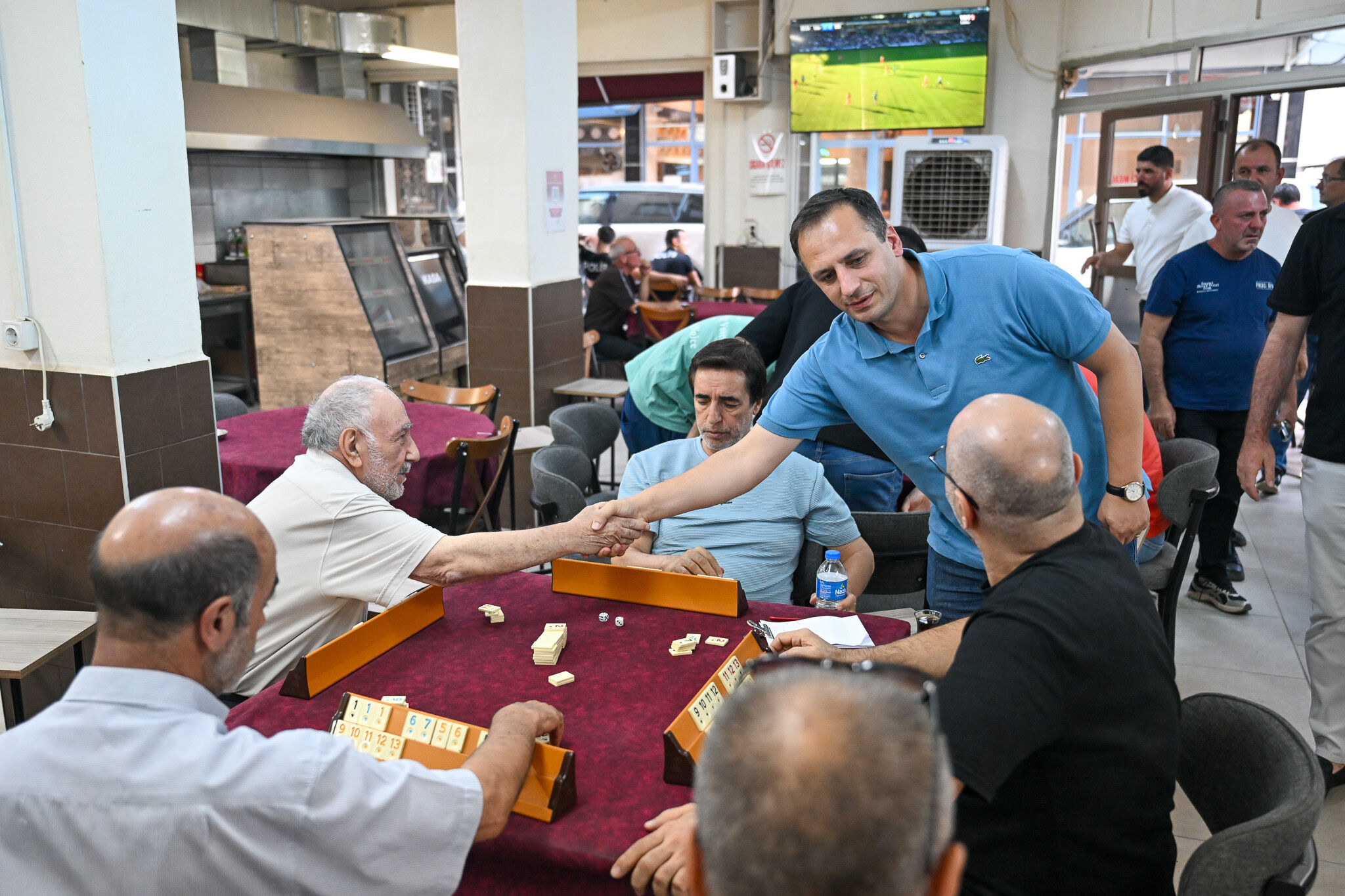 Başkan Eşki’den Çamdibi’nde Esnaf Turu Çözümler Sahada Üretiliyor (1)