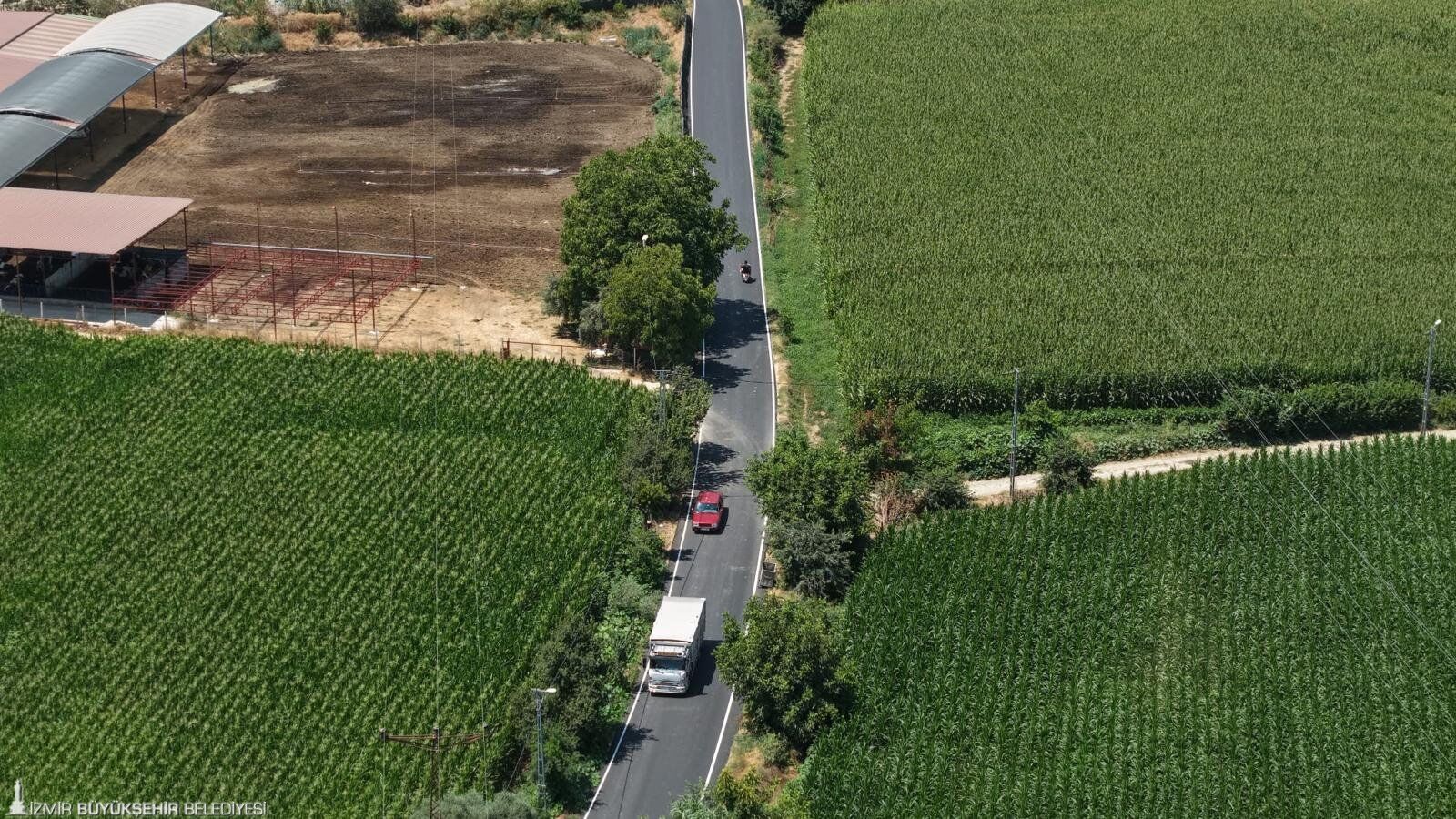 Beydağ’ın Yıllardır Beklediği Yol Hizmete Açıldı! (2)