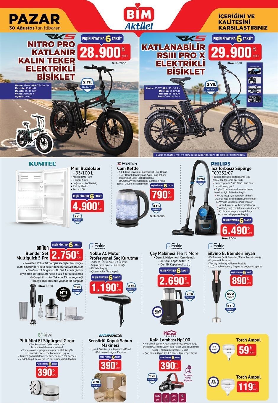 Bi̇m 28 30 Ağustos Aktüel Kataloğu 11