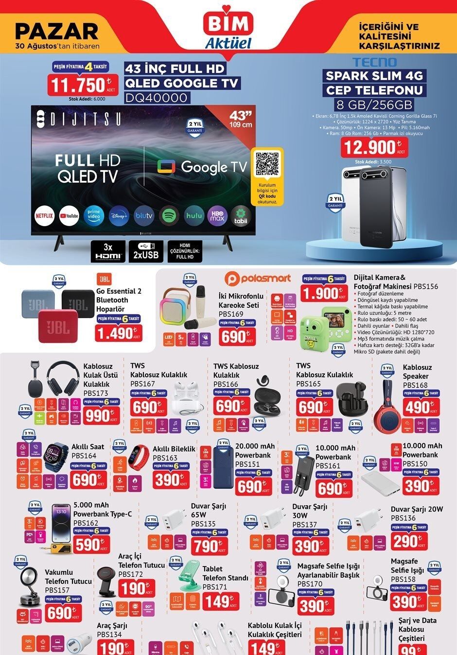 Bi̇m 28 30 Ağustos Aktüel Kataloğu