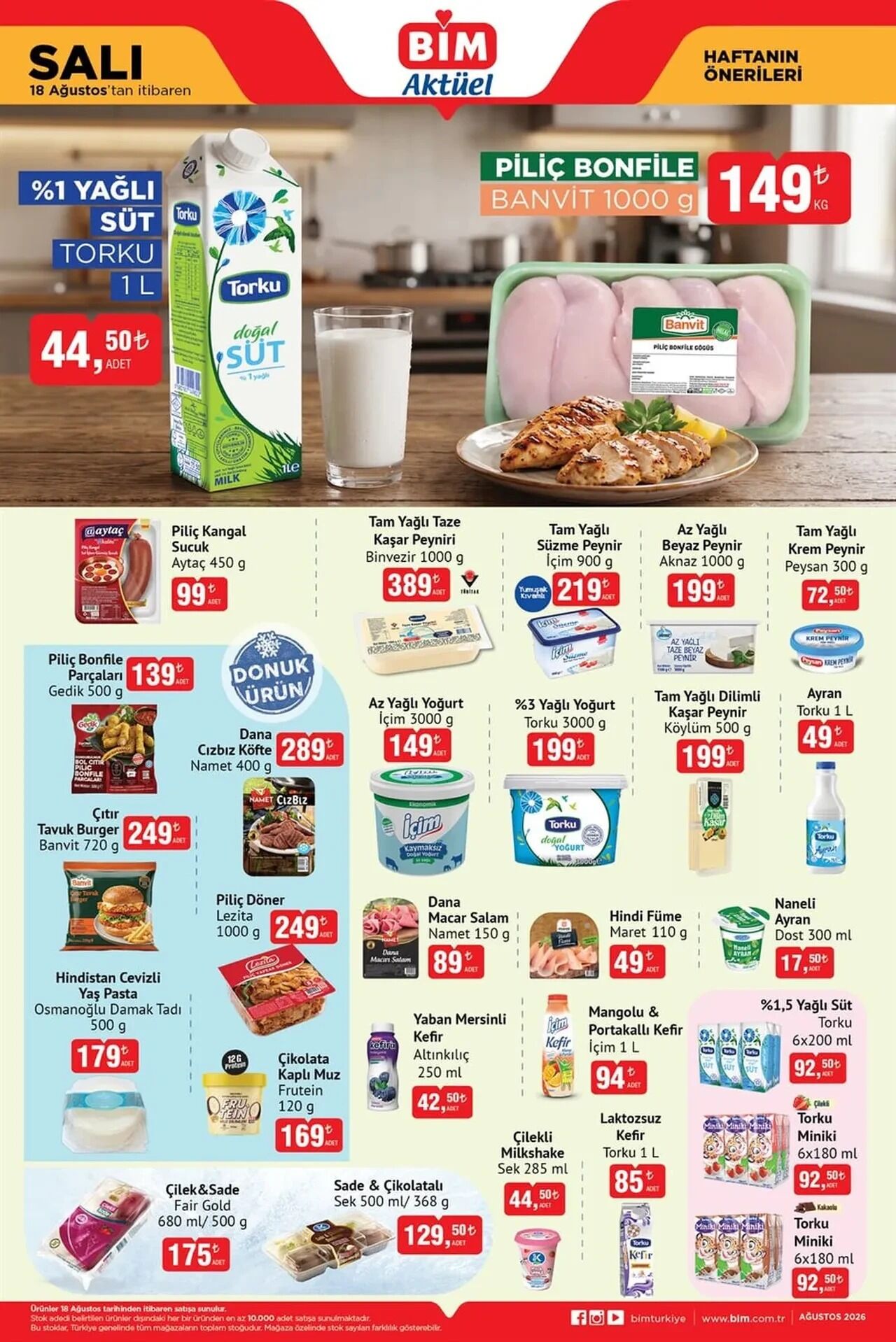 Bima Aktüel 18,19,21 Ağustos