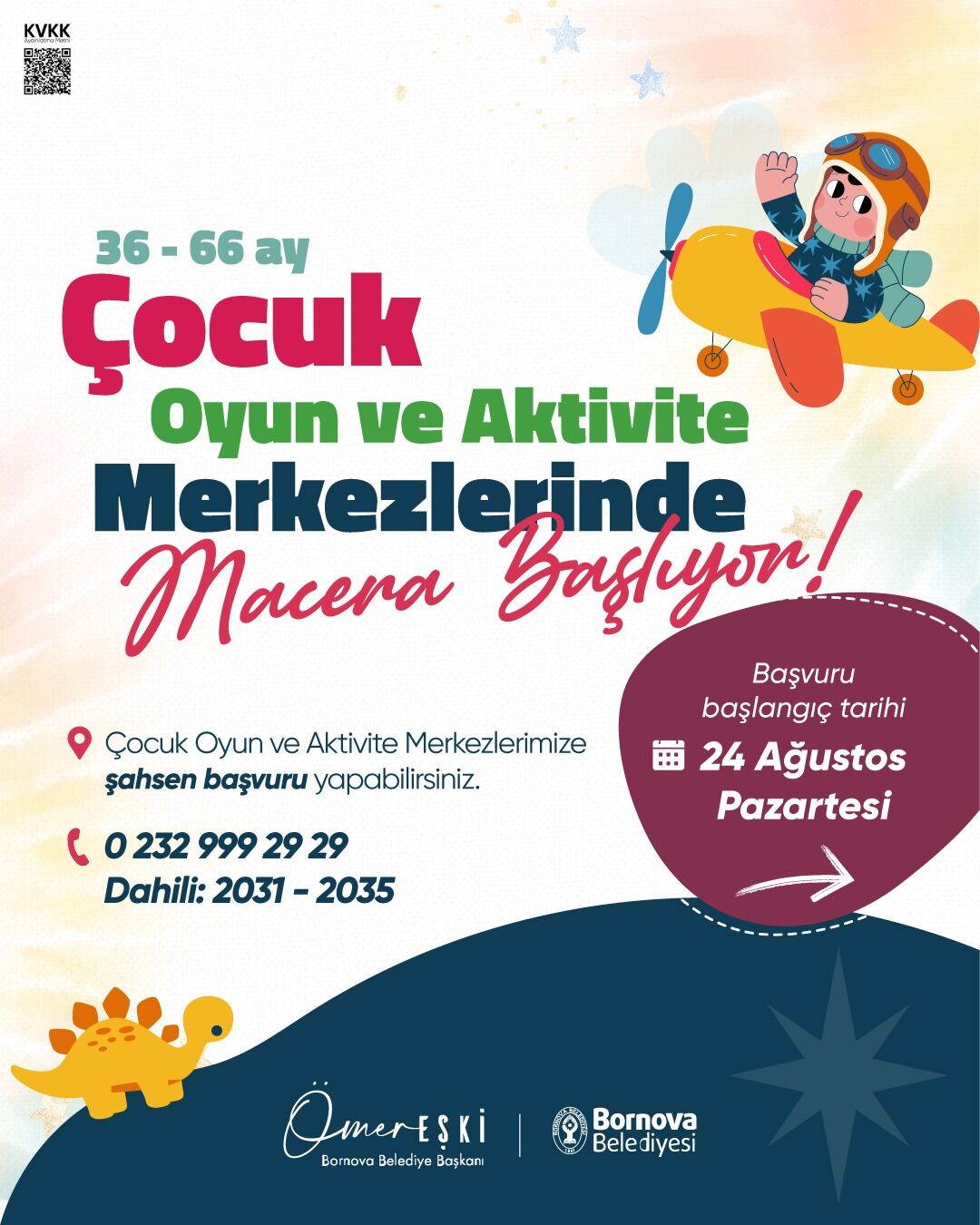 Bornova’da Çocuk Merkezleri Için Başvurular Başlıyor! (1)-1