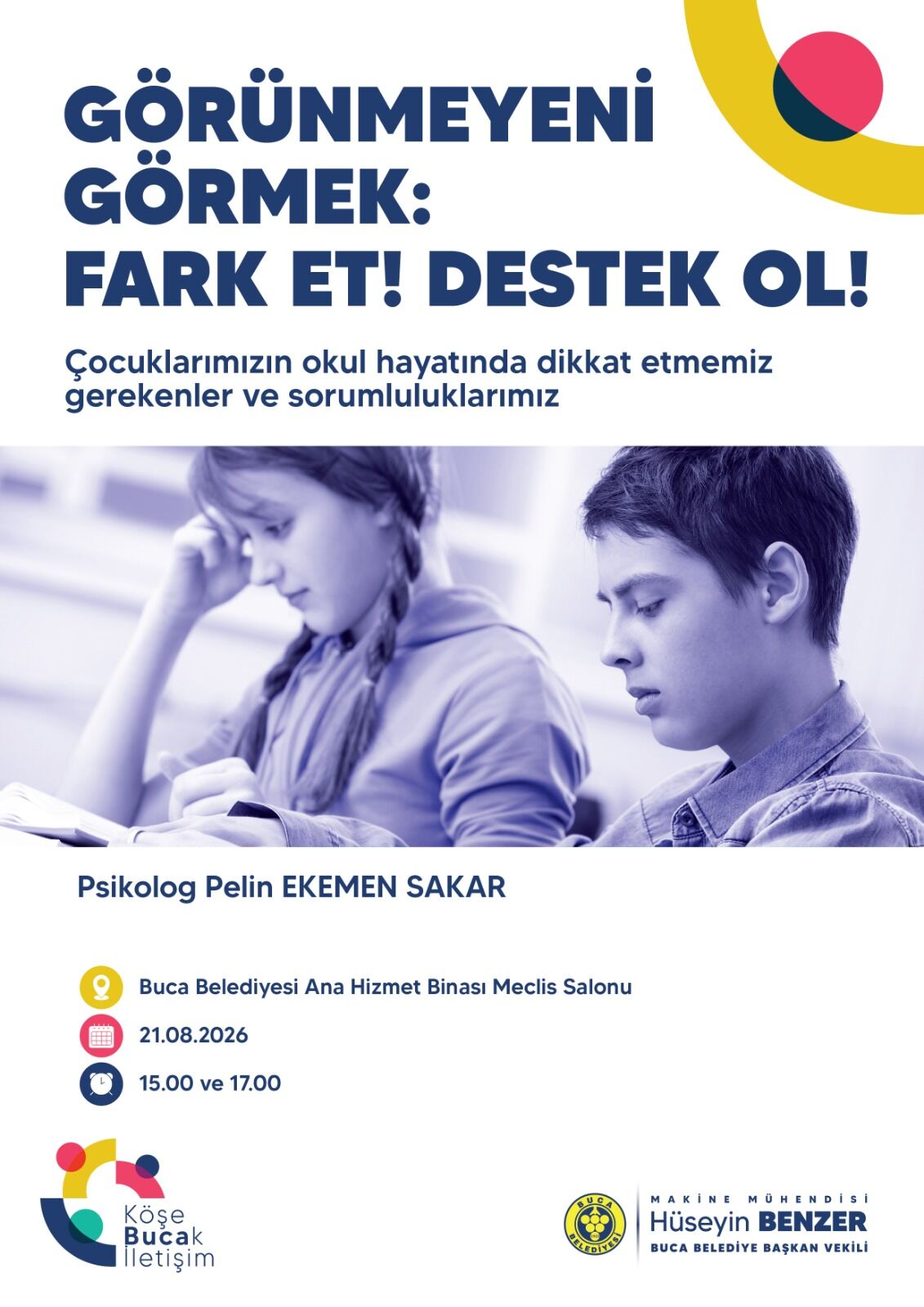 Buca’da Çocukların Okul Yaşamı Konuşulacak-1