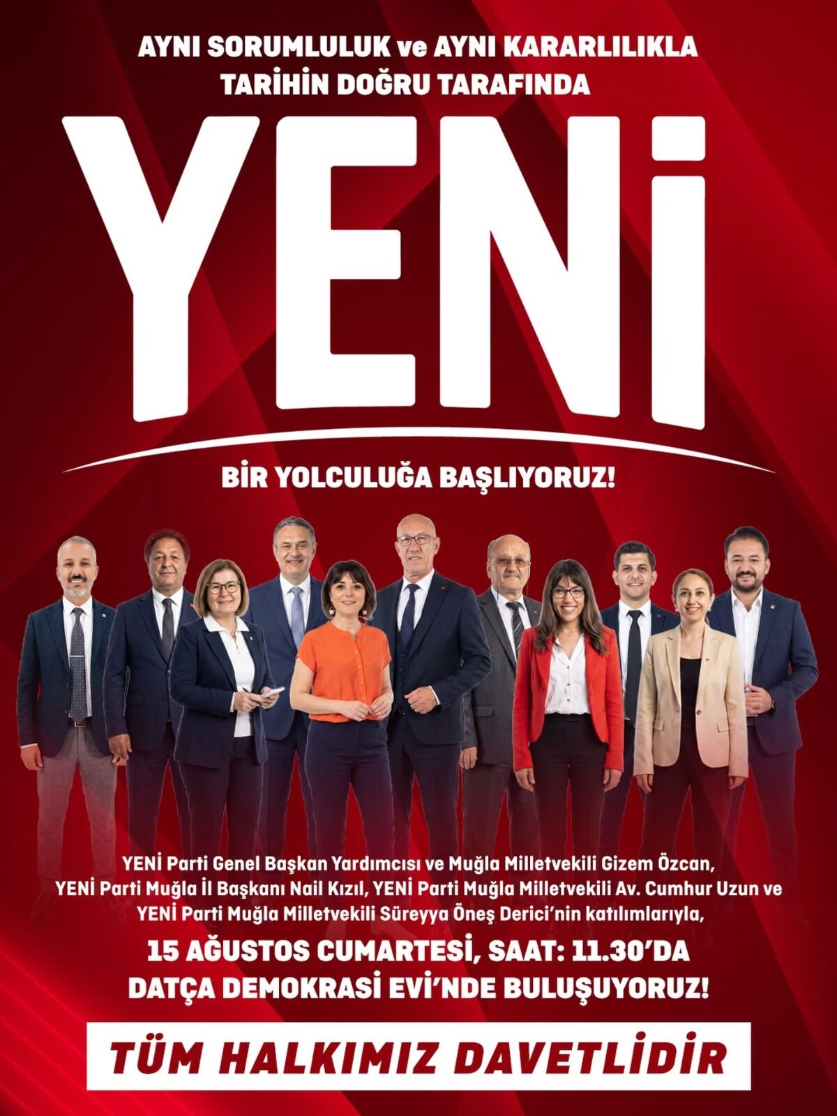 Datça Belediye Başkanı Aytaç Kurt Yeni̇ Parti’ye Katılıyor (2)