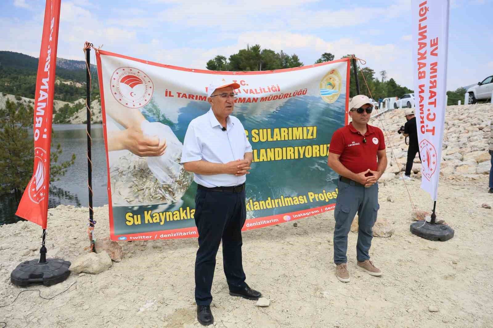 Geçen Yıl Kurumuştu, Bu Yıl Su Tuttu Ve Balıklandırıldı! Çameli'de Sevindiren Görüntü (2)