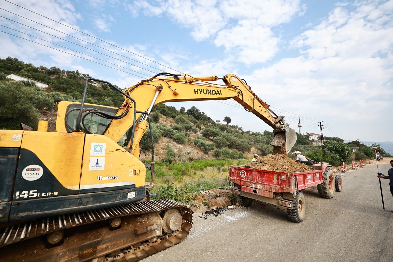 Gündüz Altyapı, Gece Asfalt! Efes Selçuk'ta 15,5 Kilometrelik Yol Yenileme Çalışması (4)