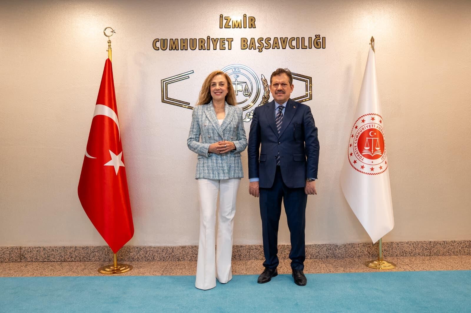 İzmir Cumhuriyet Başsavcısı Ali Yeldan’a Üst Düzey Isimlerden Veda Ziyareti (1)-1