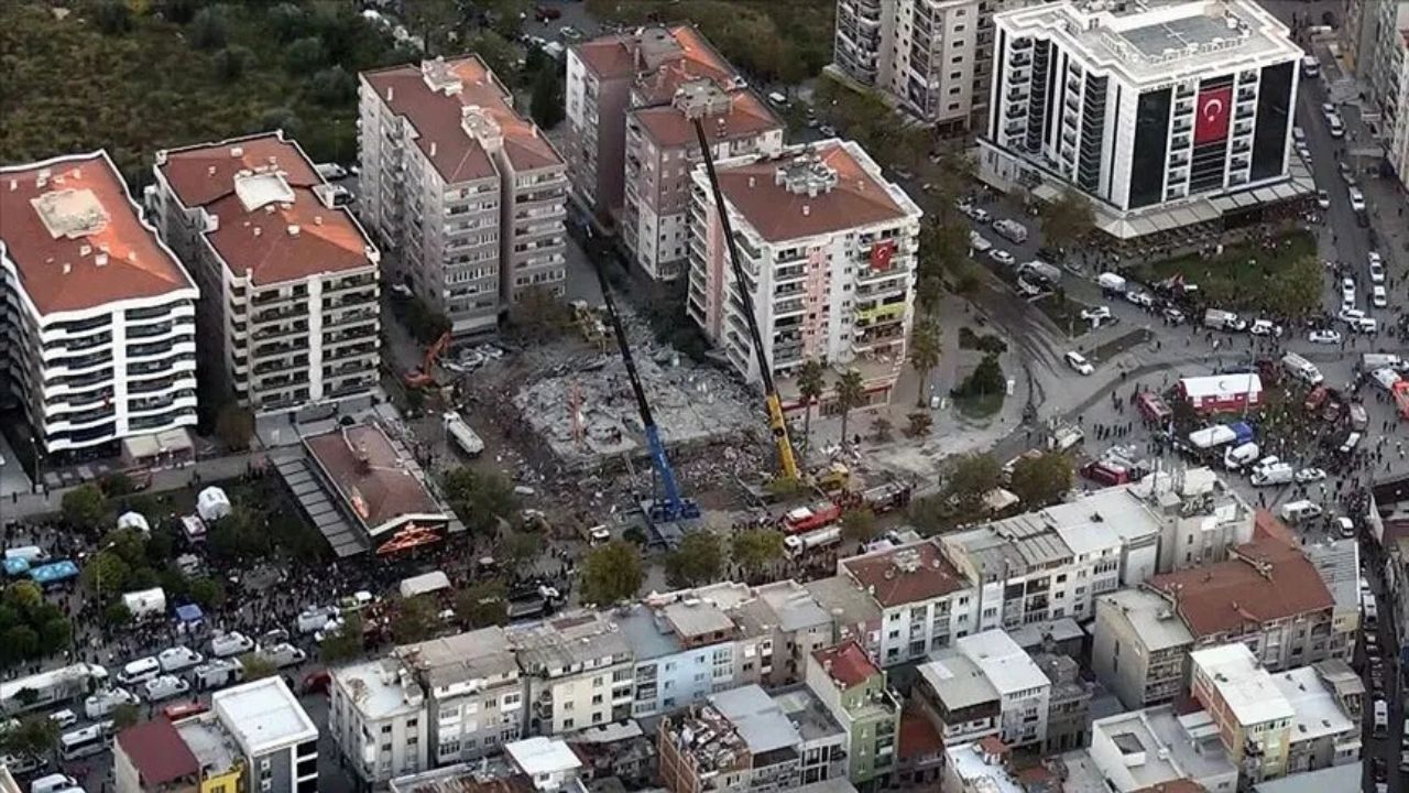 İzmir Deprem Riski Mta Güncel Diri Fay Haritasını Açıkladı! İzmir'de Risk Altındaki 11 Ilçe
