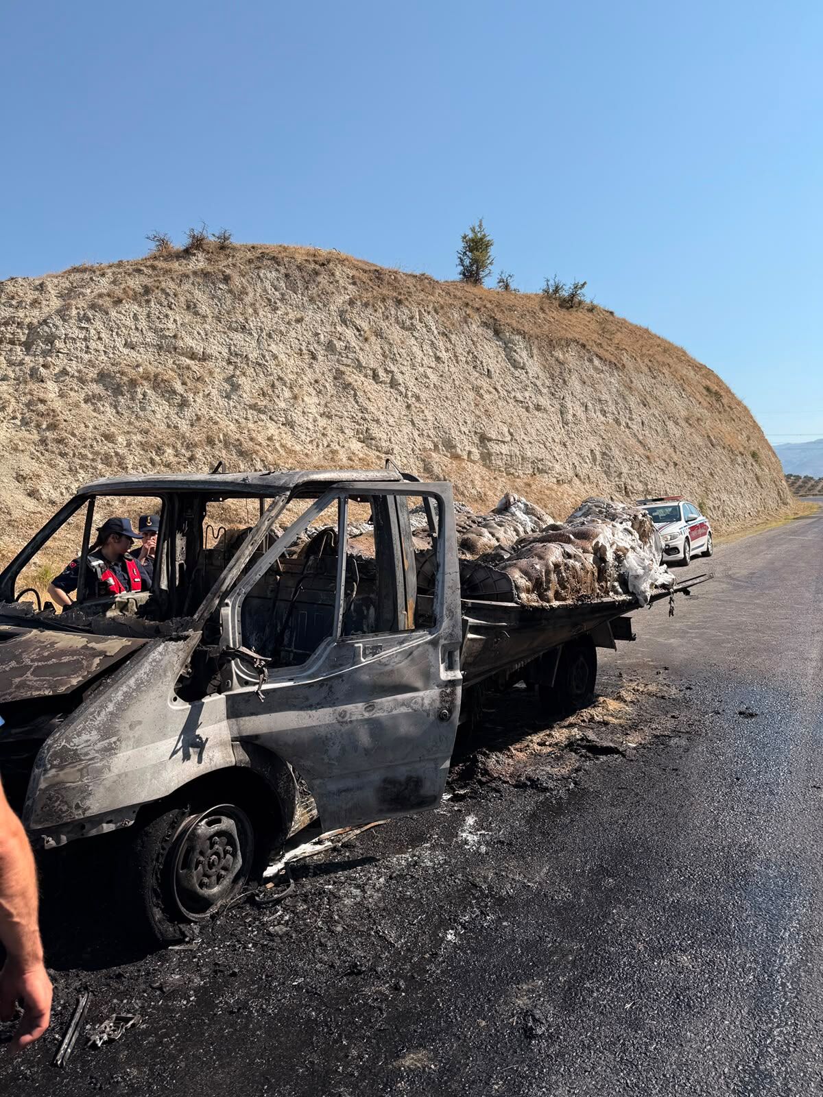 Kamyonet Yangını (3)