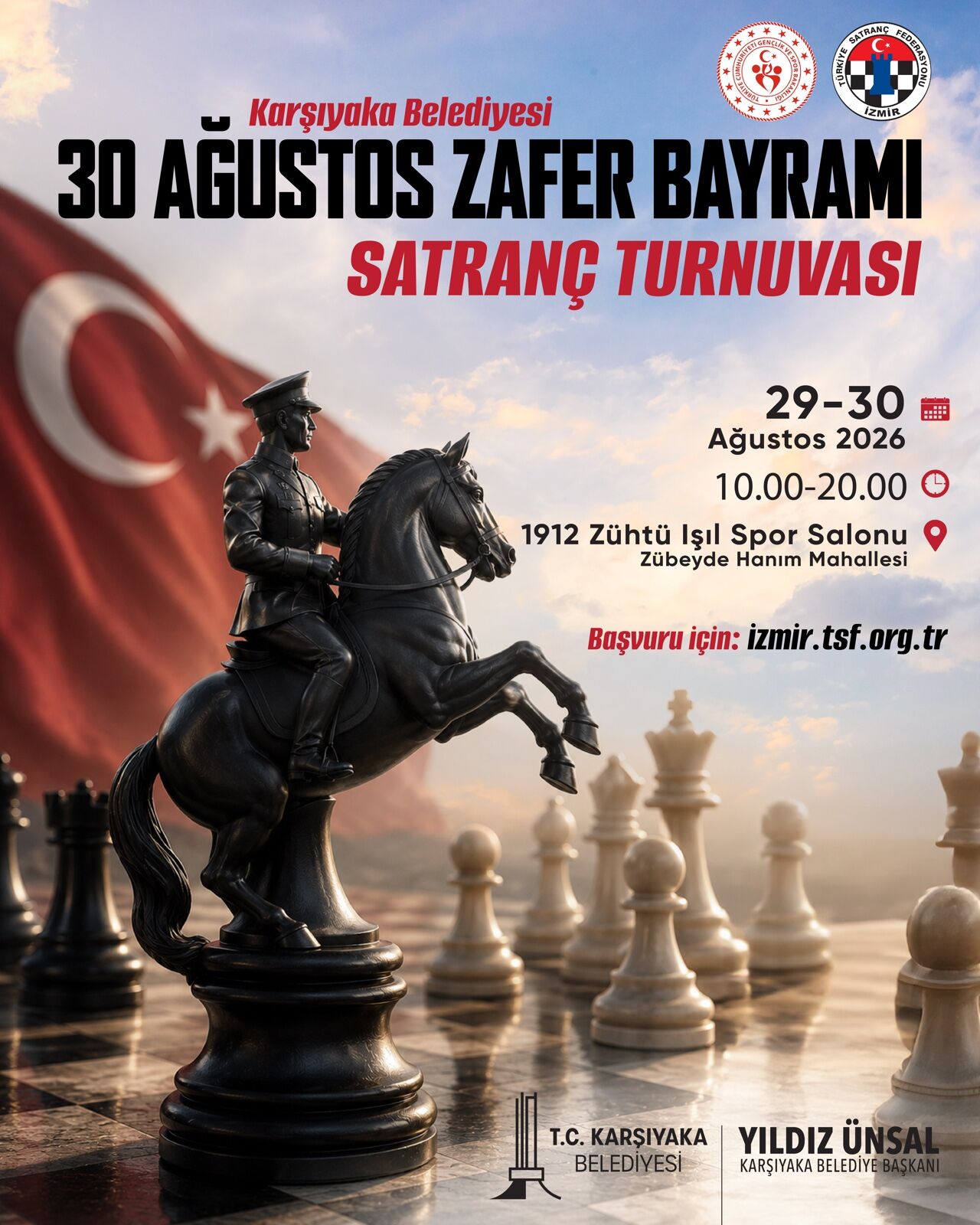 Karşıyaka’da Zafer Bayramı’na Özel Satranç Turnuvası (5)