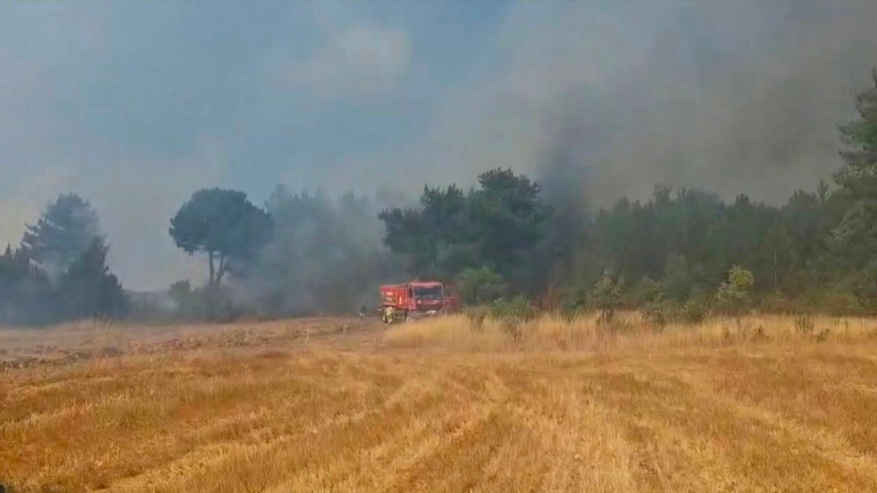 Kütahya'daki Yangın Kontrol Altına Alındı1