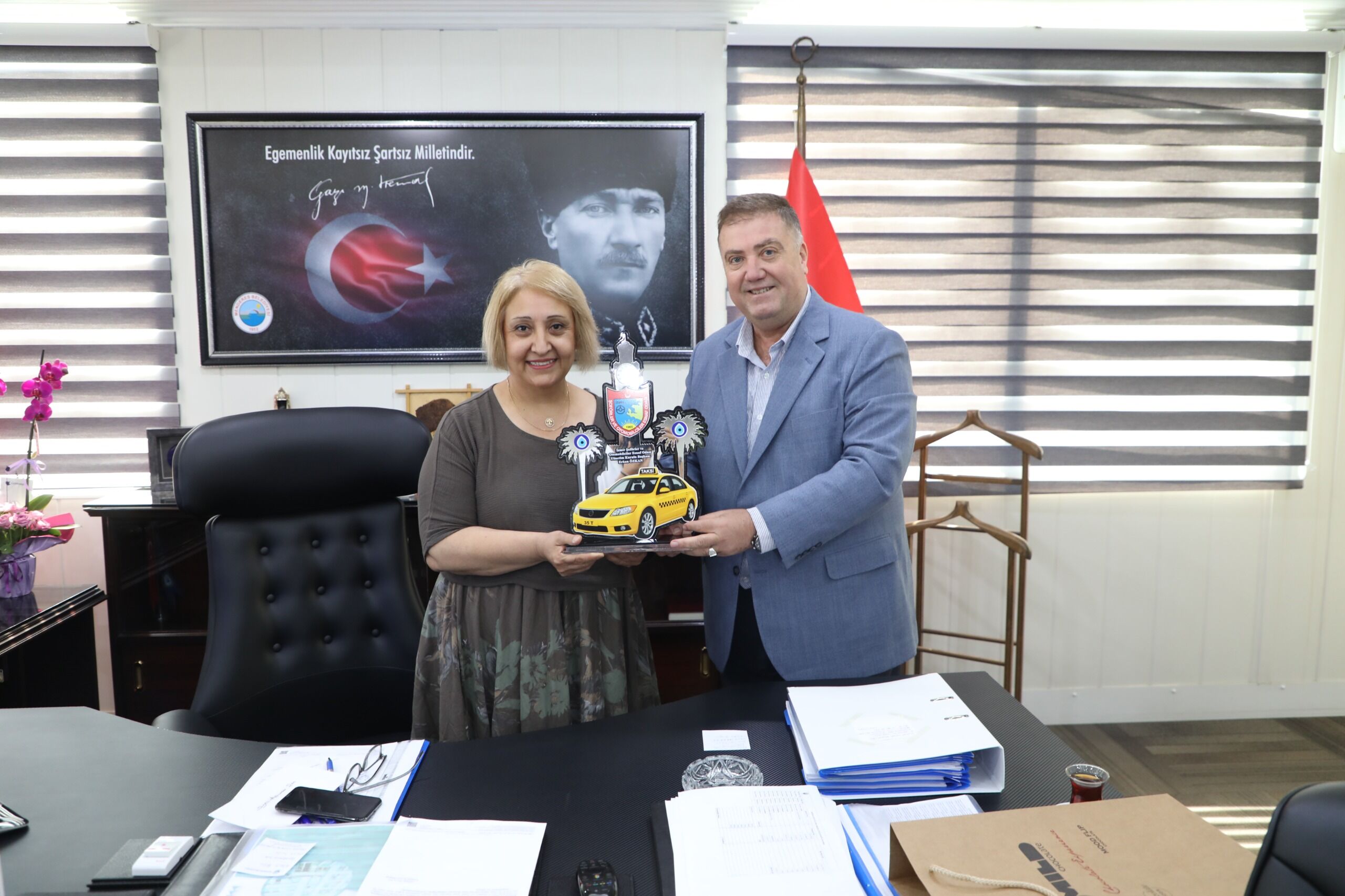 Menderes’te Taksici Esnafının Sorunları Masaya Yatırıldı (3)
