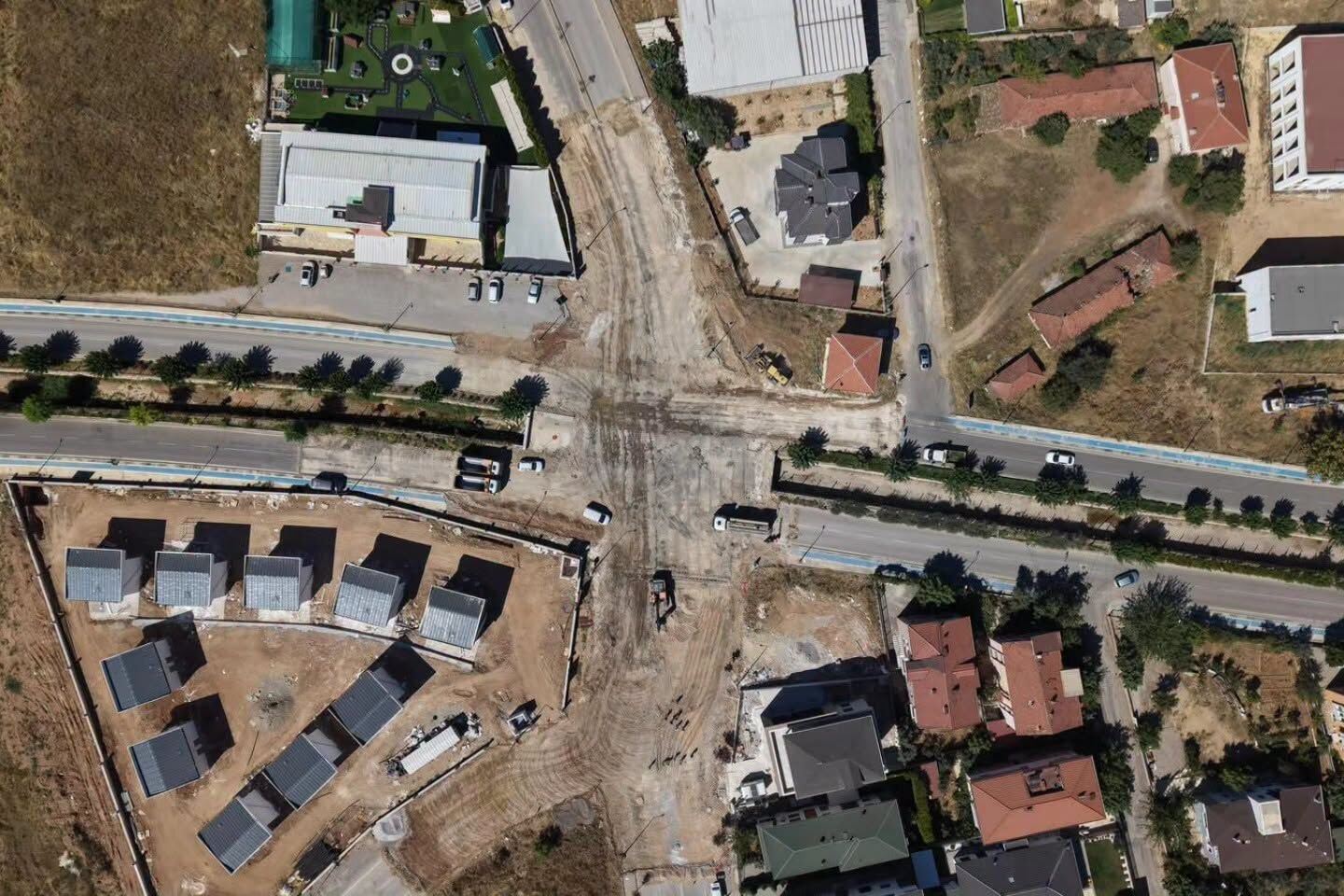 Merkezefendi̇'de Akilli Kavşak Ve Üst Yapi Çalişmalari Devam Edi̇yor (11)