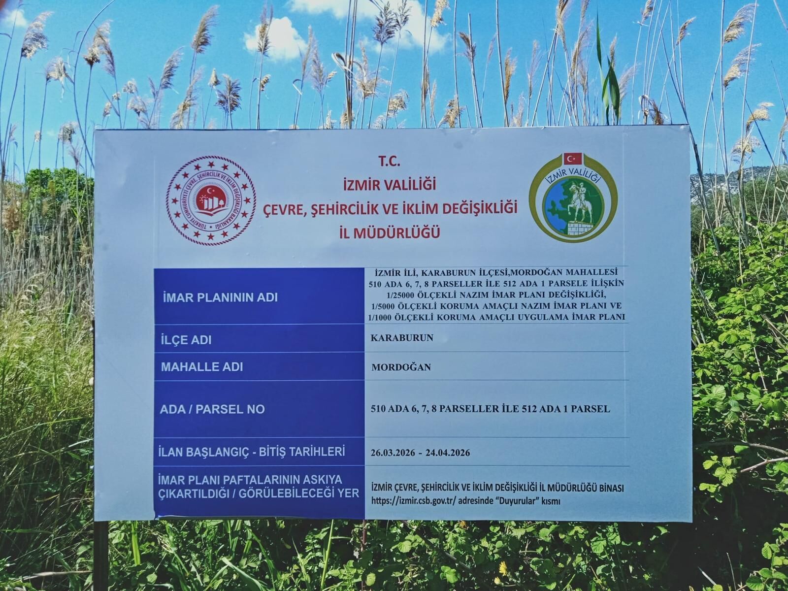 Mordoğan’da Öçk Alanına ‘Beton’ Tehdidi Parselasyon Planına Tepki Yağdı! (2)