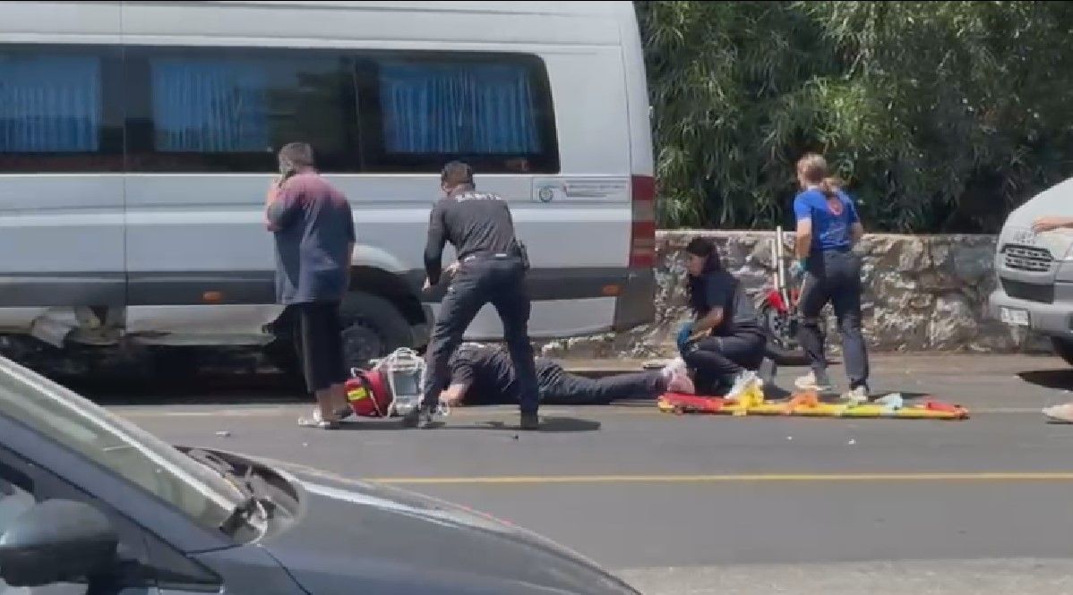 Motor Kazası Sonucu Olay Yerinde Yaşamını Yitirdi 1 Ağır Yaralı Var! (2)