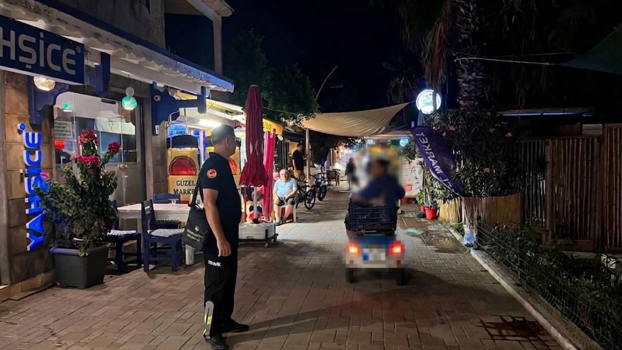 Muğla Yaya Yolu Işgali1