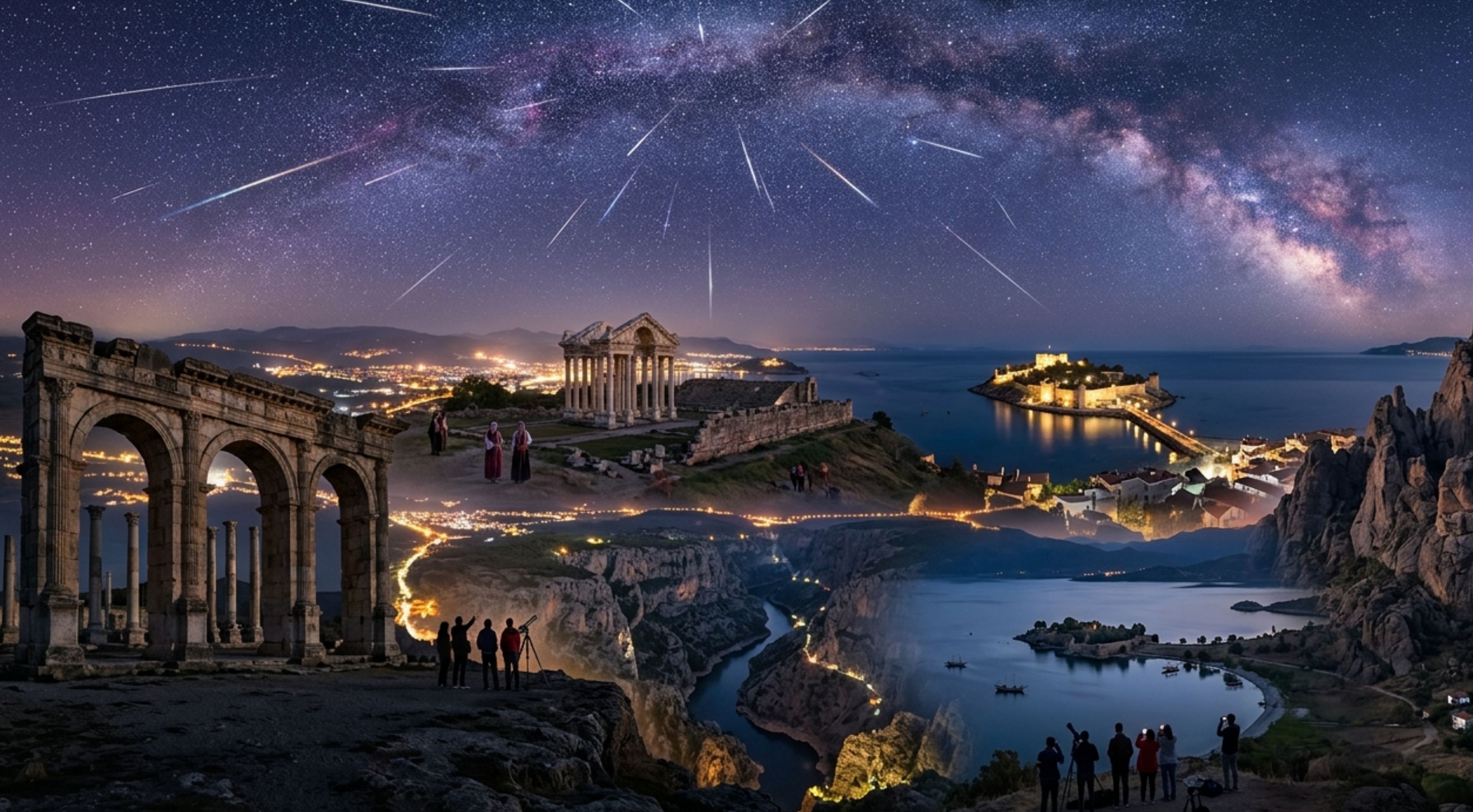 Perseid Meteor Yağmuru Aydın'da Nereden Izlenir
