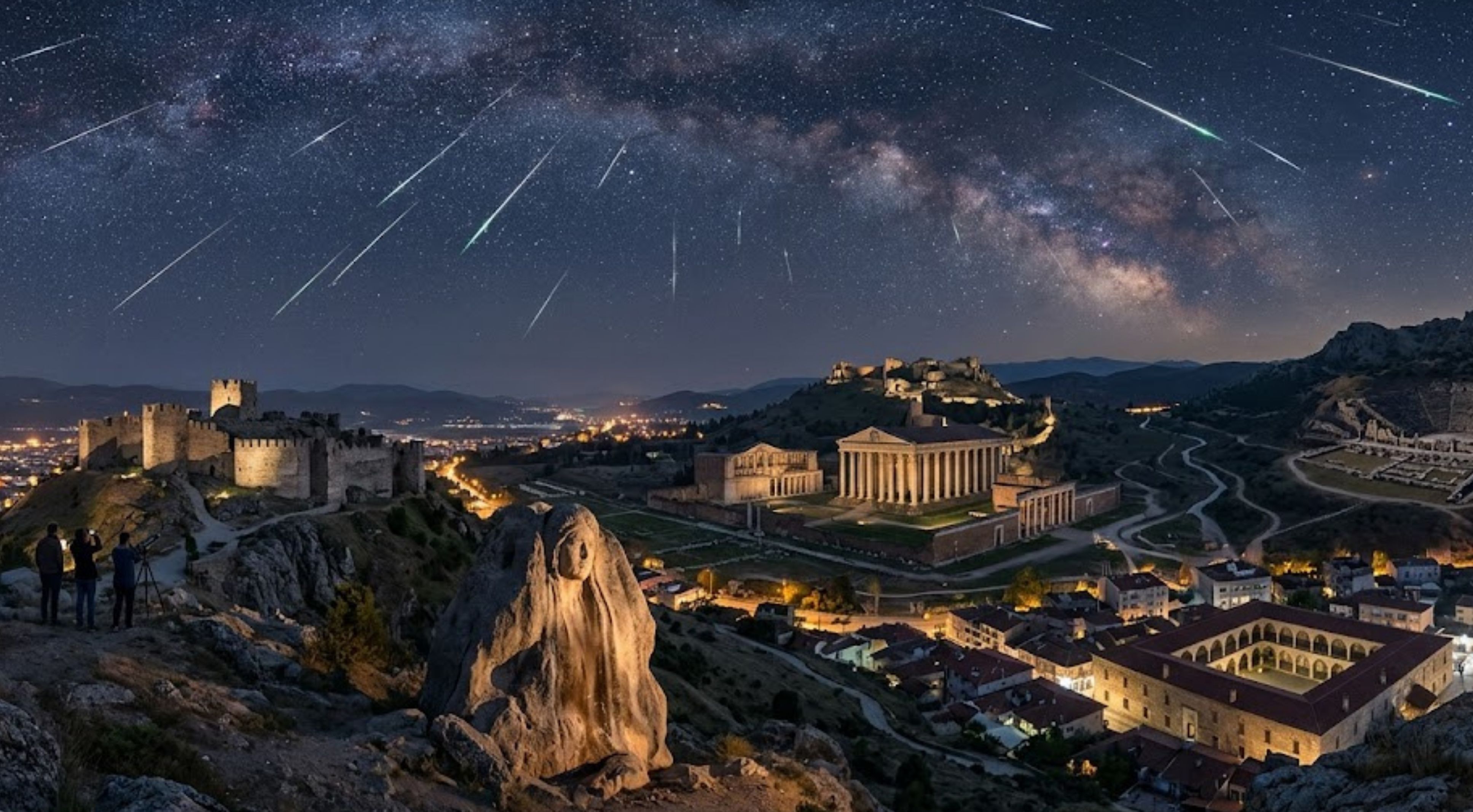 Perseid Meteor Yağmuru Manisa'da Hangi Noktalardan Takip Edilecek
