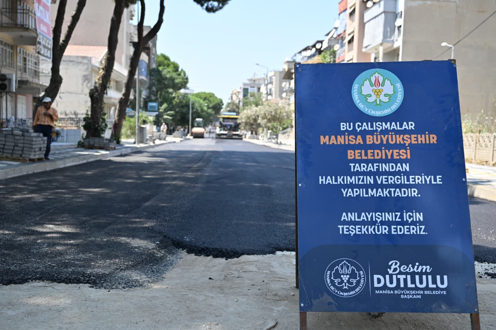 Salihli’de Altyapı Bitti, Sıcak Asfalt Geldi! 4 Caddenin Çehresi Tamamen Değişiyor (5)