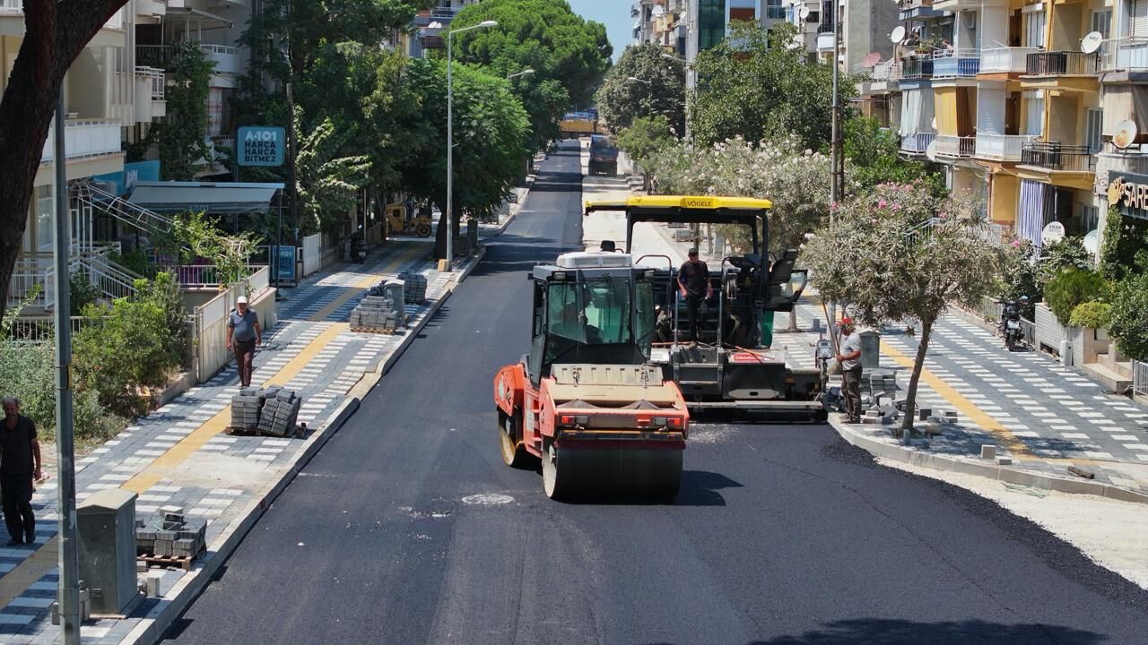 Salihli’de Altyapı Bitti, Sıcak Asfalt Geldi! 4 Caddenin Çehresi Tamamen Değişiyor (6)