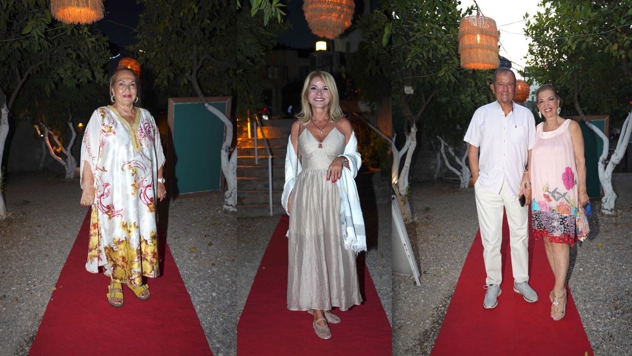 Anne oğulun neşesi geceye renk kattı