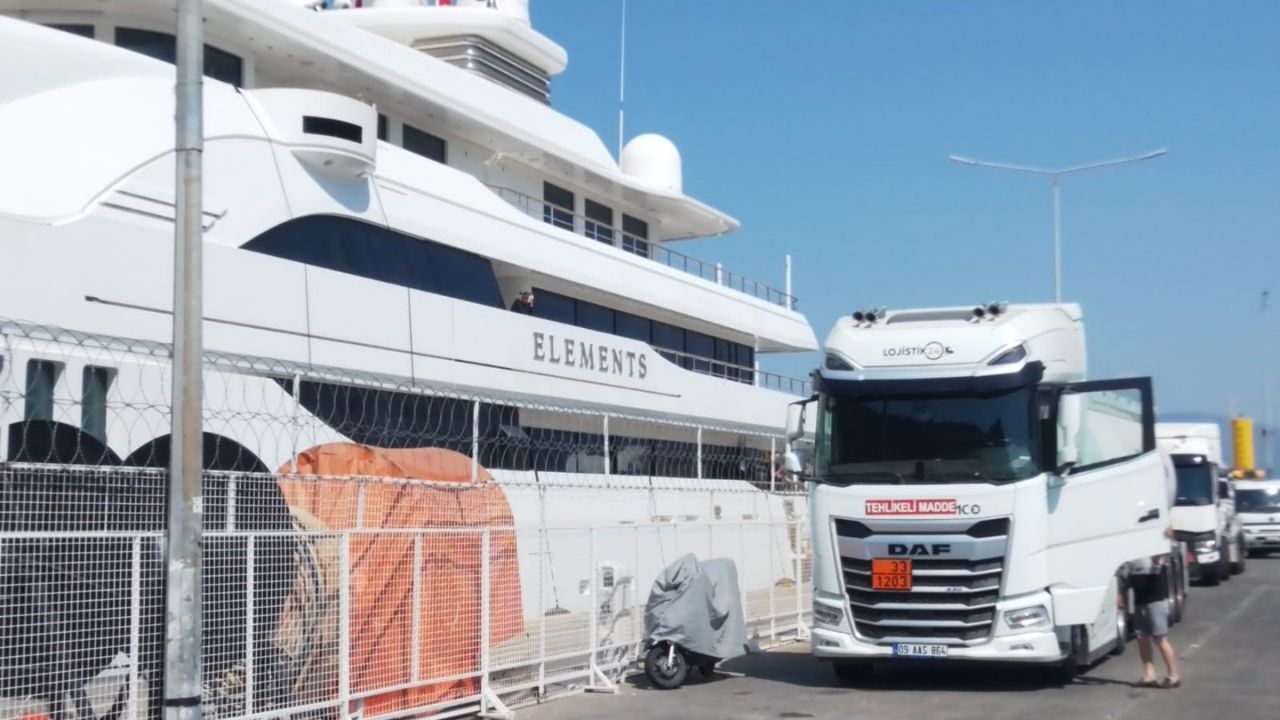 Suudi Milyarderin 125 Milyon Dolarlık Süper Yatından Fethiye'de Milyonluk Ikmal!1