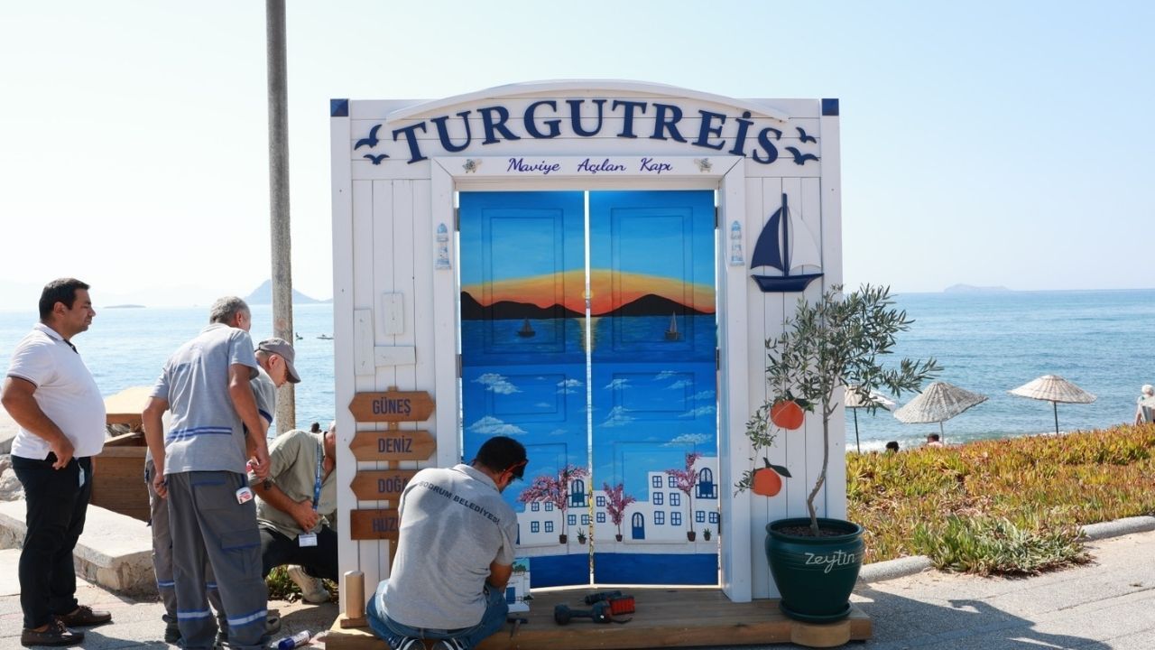 Turgutreis Sahiline Sanatsal Dokunuş1